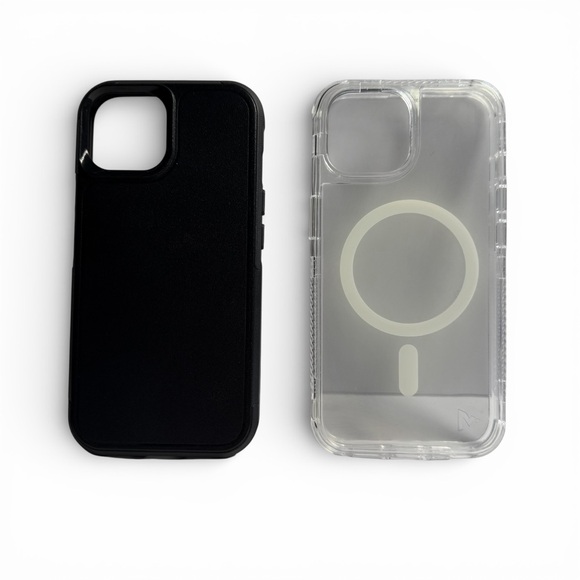 Other - Black and Clear MagSafe-Compatible Phone Case Duo